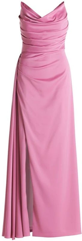 Avondjurk met cascadehals