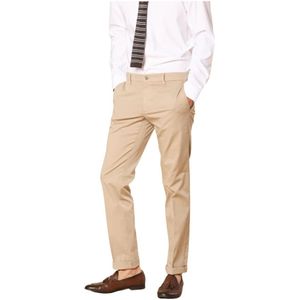 Mason's, Heren, Broeken, Beige, Maat: L Katoen,