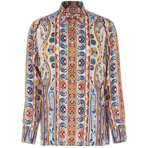 Etro, Heren, Overhemden, Veelkleurig, Maat: L Viscose,
