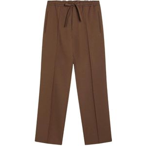 Valentino, Heren, Broeken, Beige, Maat: L Gabardine,