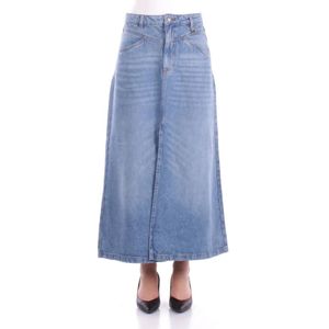 John Richmond, Dames, Rokken, Blauw, Maat: W29 Denim,