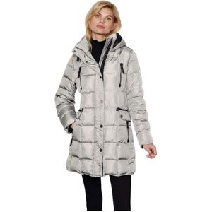 Junge, Dames, Mantels, Beige, Maat: XL Leer,