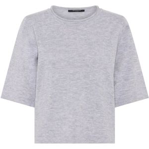 Bruuns Bazaar, Dames, Tops, Grijs, Maat: XS Leer,