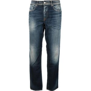Diesel, Heren, Jeans, Blauw, Maat: W32 Katoen,