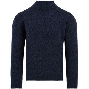 Filippo De Laurentiis, Heren, Truien, Blauw, Maat: S Wol,