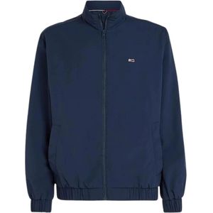 Tommy Hilfiger, Heren, Jassen, Blauw, Maat: S Nylon,