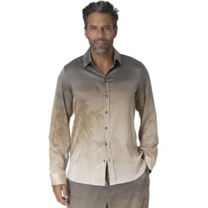 Pierre-Louis Mascia, Heren, Overhemden, Veelkleurig, Maat: S Satijn,