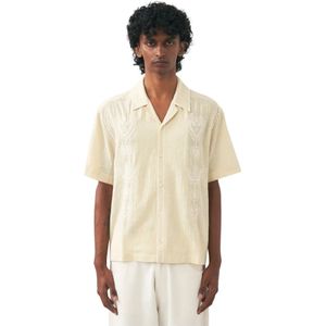 Antik Batik, Heren, Overhemden, Beige, Maat: L Katoen,