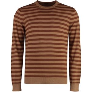 Malo, Heren, Truien, Bruin, Maat: XL Kasjmier,