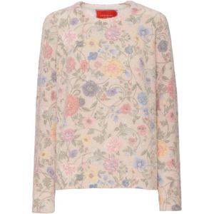 La DoubleJ, Dames, Truien, Veelkleurig, Maat: L Wol,