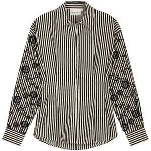 Fabienne Chapot - Blouse - Zwart - Biologisch Katoen