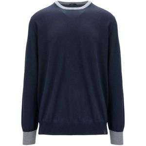 Fay, Heren, Truien, Zwart, Maat: 3XL Wol,