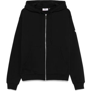 Gcds, Heren, Sweatshirts & Hoodies, Zwart, Maat: XL