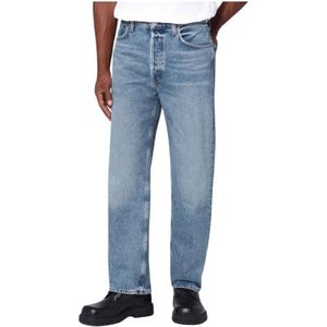 Agolde, Heren, Jeans, Blauw, Maat: W34 Katoen,