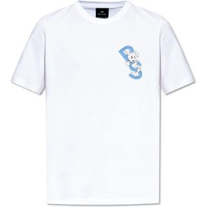 PS By Paul Smith, Heren, Tops, Wit, Maat: L Katoen,
