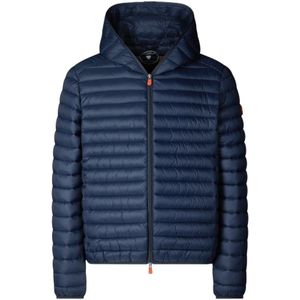 Save The Duck, Heren, Jassen, Blauw, Maat: 2XL Nylon,