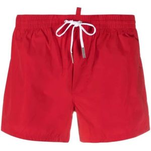 Dsquared2, Heren, Badkleding, Rood, Maat: L