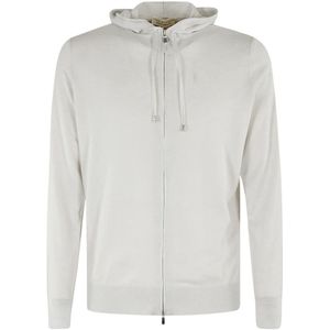 Filippo De Laurentiis, Heren, Sweatshirts & Hoodies, Grijs, Maat: 4XL Kasjmier,