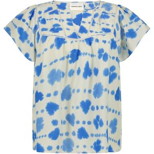 Fabienne Chapot, Dames, Blouses & Shirts, Blauw, Maat: XS Viscose,