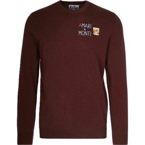 Saint Barth, Heren, Truien, Bruin, Maat: S