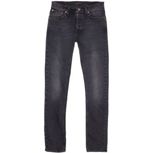 Nudie Jeans, Heren, Jeans, Blauw, Maat: W31 L32 Katoen,
