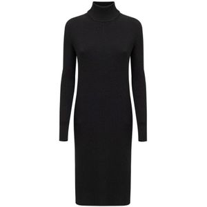 Bottega Veneta, Dames, Jurken, Zwart, Maat: XS Wol,