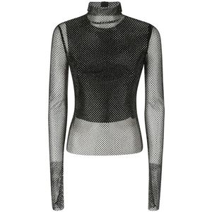 Sportmax - Dames Top - Zwart - Polyester