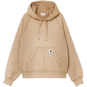 Carhartt Wip, Dames, Sweatshirts & Hoodies, Bruin, Maat: M Katoen,