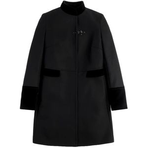 Fay, Dames, Mantels, Zwart, Maat: S Wol,