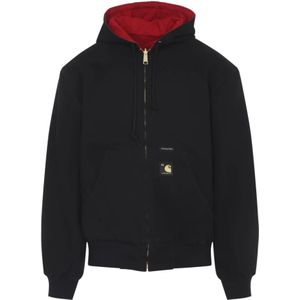 Carhartt Wip, Heren, Jassen, Blauw, Maat: M Denim,