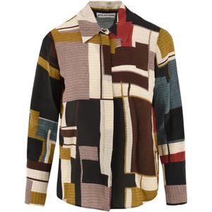 Attic and Barn, Dames, Blouses & Shirts, Veelkleurig, Maat: XS
