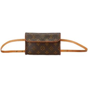 Louis Vuitton Vintage, Dames, Pre-owned, Bruin, Maat: ONE Size
