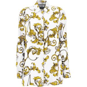 Baroque - Print - Zijde - Blouse - Wit