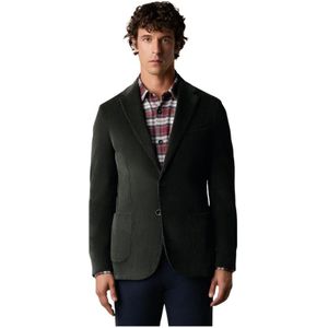 Brooks Brothers, Heren, Jassen, Groen, Maat: S Corduroy,