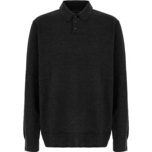 Maison Margiela, Heren, Truien, Bruin, Maat: XL Wol,