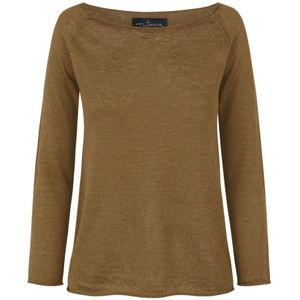 Cortana, Dames, Truien, Bruin, Maat: XS Linnen,
