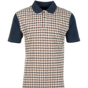 Aquascutum, Heren, Tops, Veelkleurig, Maat: 2XL Piqué,