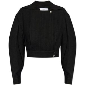 Iro, Dames, Jassen, Zwart, Maat: XL Zijde,