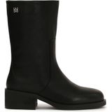 Kazar - Leren Laarzen - Zwart - Leer - Slip-On Bovenkant