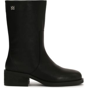 Kazar - Leren Laarzen - Zwart - Leer - Slip-On Bovenkant