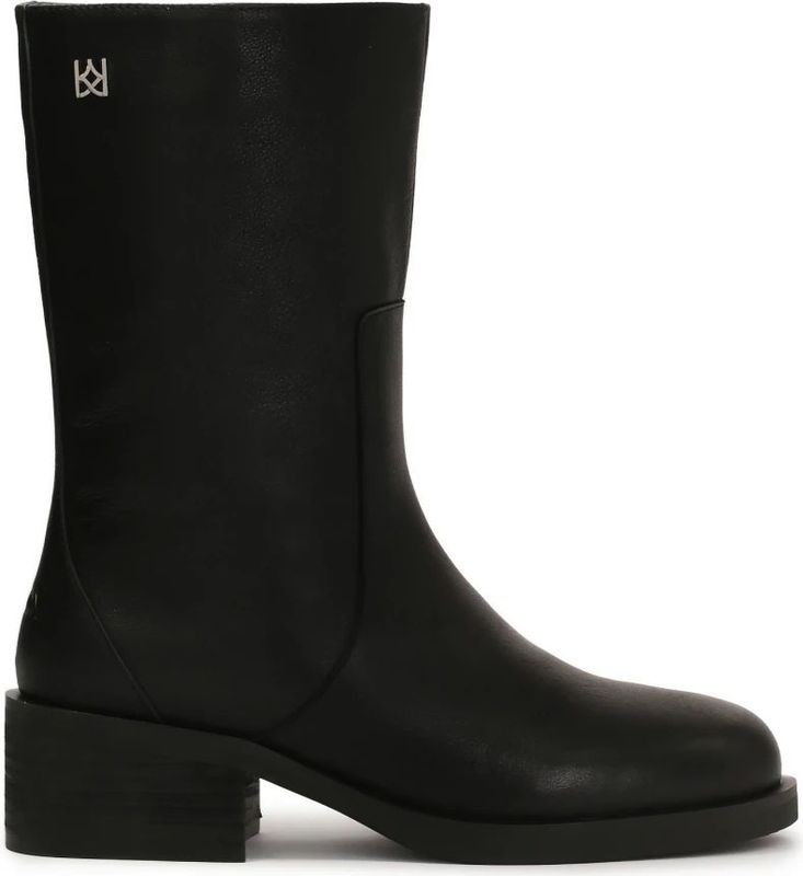 Kazar - Leren Laarzen - Zwart - Leer - Slip-On Bovenkant