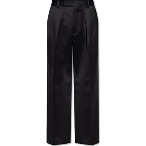 Amiri, Heren, Broeken, Zwart, Maat: L Wol,