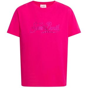 MC2 Saint Barth, Dames, Tops, Roze, Maat: L Katoen,