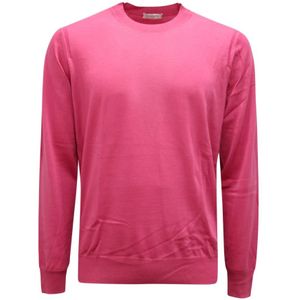 Paolo Pecora, Heren, Truien, Roze, Maat: L Wol,
