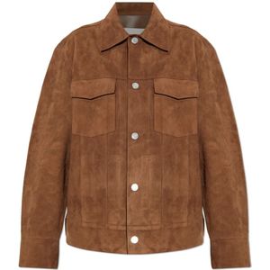 Ami Paris, Dames, Jassen, Bruin, Maat: L Suède,