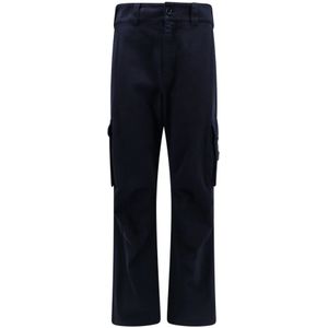 Dolce & Gabbana, Heren, Broeken, Blauw, Maat: S Katoen,