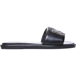 Tory Burch, Dames, Schoenen, Zwart, Maat: 36 EU Leer,