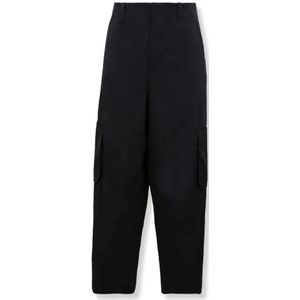 Jacquemus, Heren, Broeken, Zwart, Maat: M Katoen,