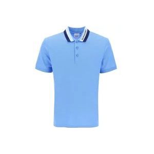 Burberry Polo Hemden , Blue , Heren , Maat: XL