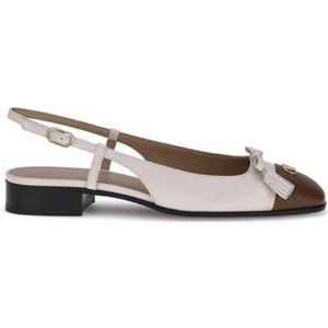 Valentino Garavani, Dames, Schoenen, Beige, Maat: 37 EU Leer,
